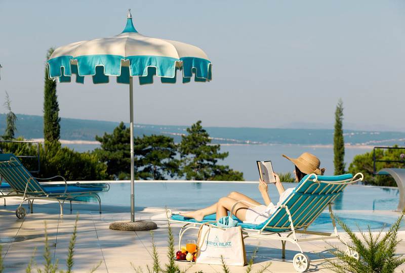 Hotel Kvarner Palace Crikvenica Bagian luar foto